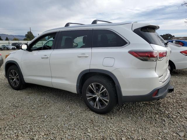 5TDJKRFH3GS241803 - 2016 TOYOTA HIGHLANDER XLE Սպիտակ լուսանկար 2