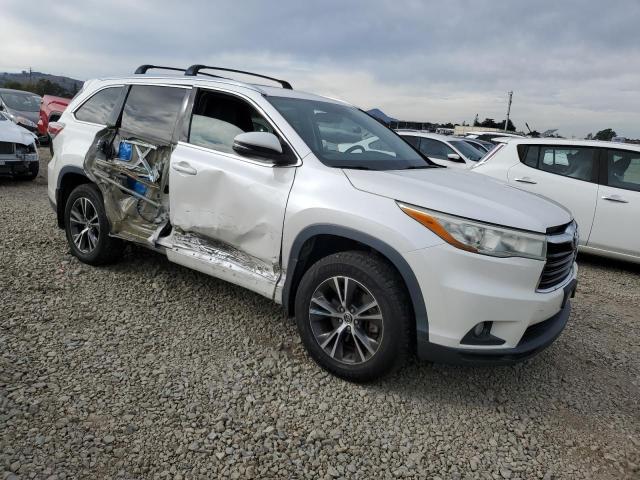 5TDJKRFH3GS241803 - 2016 TOYOTA HIGHLANDER XLE Սպիտակ լուսանկար 4