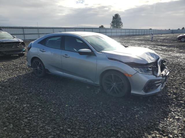 SHHFK7H46MU200276 - 2021 HONDA CIVIC SPORT GRAY photo 4