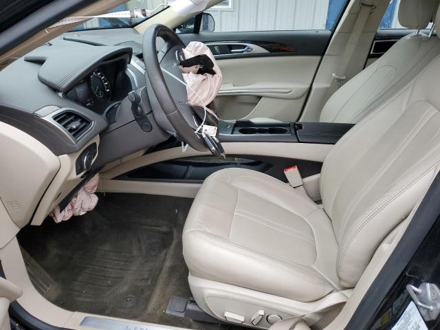 3LN6L2JK8GR608724 - 2016 LINCOLN MKZ შავი ფოტო 7