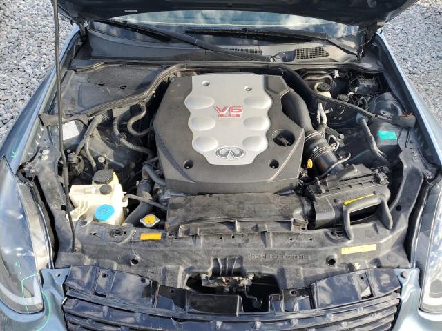 JNKCV54EX6M703221 - 2006 INFINITI G35 BLUE photo 11