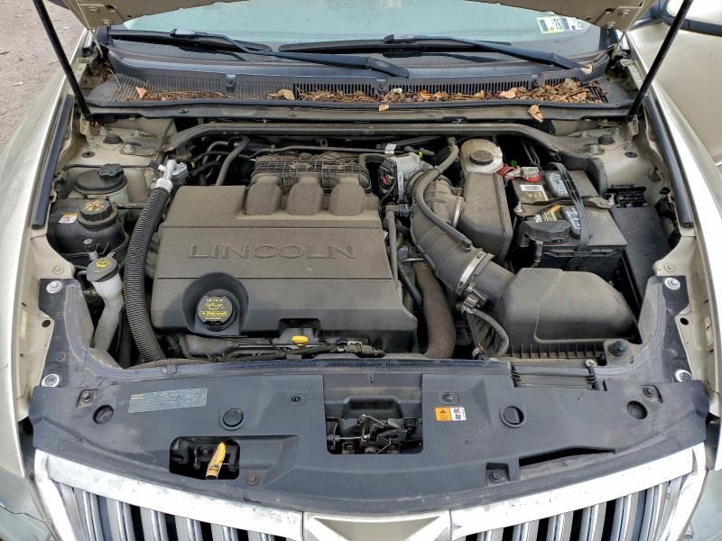 1LNHL9DR2AG616360 - 2010 LINCOLN MKS TAN photo 11