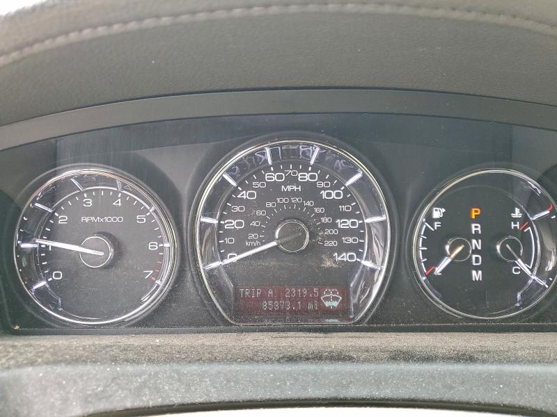 1LNHL9DR2AG616360 - 2010 LINCOLN MKS TAN photo 9