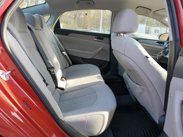 5NPE34AF0JH678288 - 2018 HYUNDAI SONATA SPORT წითელი ფოტო 10