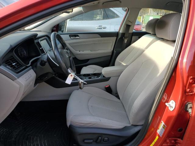 5NPE34AF0JH678288 - 2018 HYUNDAI SONATA SPORT წითელი ფოტო 7