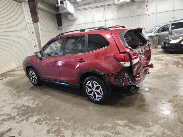 JF2SKAEC6NH404491 - 2022 SUBARU FORESTER PREMIUM 勃艮第红 照片 2