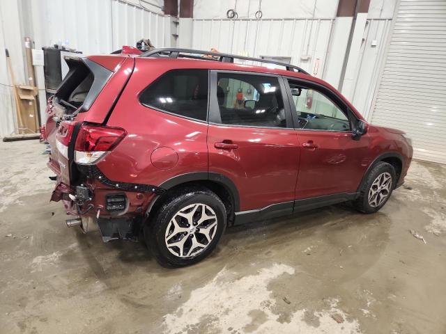 JF2SKAEC6NH404491 - 2022 SUBARU FORESTER PREMIUM 勃艮第红 照片 3