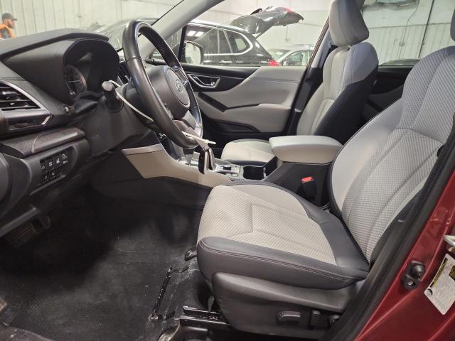 JF2SKAEC6NH404491 - 2022 SUBARU FORESTER PREMIUM 勃艮第红 照片 7