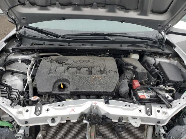 2T1BURHE5KC164788 - 2019 TOYOTA COROLLA L ნაცრისფერი ფოტო 11