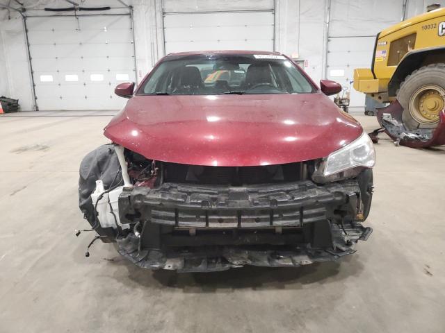 4T1BF1FK3GU612553 - 2016 TOYOTA CAMRY LE RED photo 5
