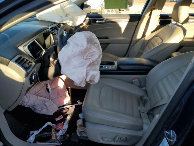 3FA6P0HD7JR272520 - 2018 FORD FUSION SE BLUE photo 7