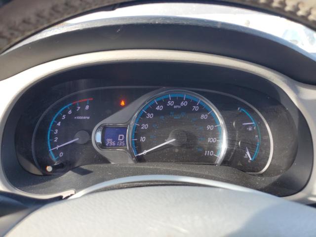 5TDYK3DC6CS188611 - 2012 TOYOTA SIENNA XLE GRAY photo 9