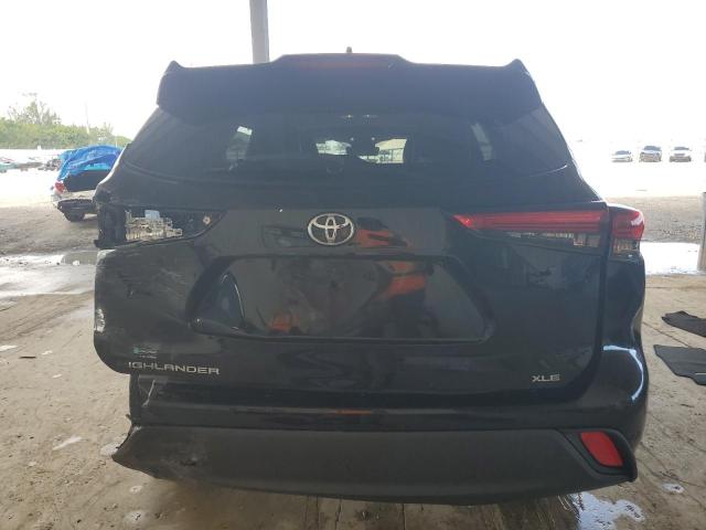 5TDGZRAH0MS515841 - 2021 TOYOTA HIGHLANDER XLE Qara foto 6