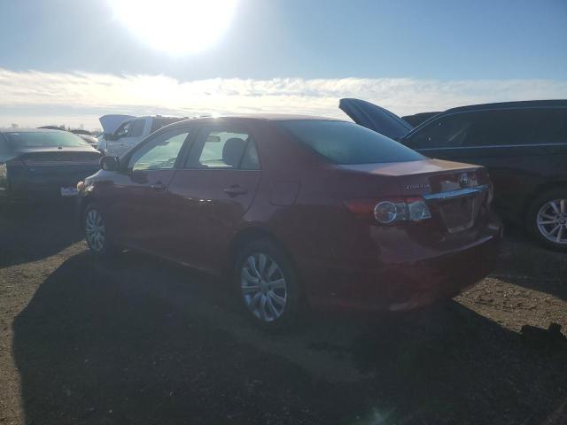 2T1BU4EE6DC023920 - 2013 TOYOTA COROLLA BASE 红色 照片 2