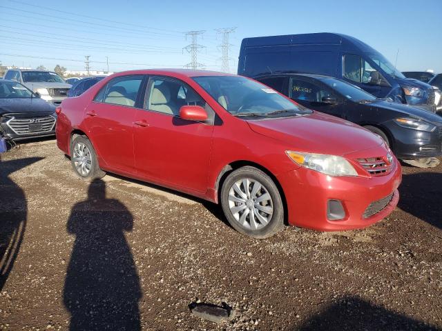 2T1BU4EE6DC023920 - 2013 TOYOTA COROLLA BASE 红色 照片 4