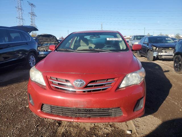 2T1BU4EE6DC023920 - 2013 TOYOTA COROLLA BASE 红色 照片 5