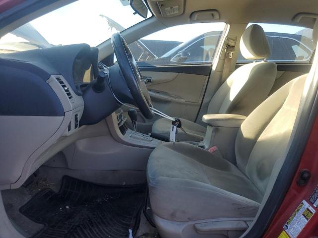 2T1BU4EE6DC023920 - 2013 TOYOTA COROLLA BASE 红色 照片 7