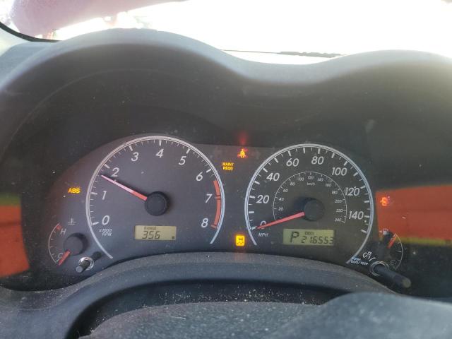 2T1BU4EE6DC023920 - 2013 TOYOTA COROLLA BASE 红色 照片 9