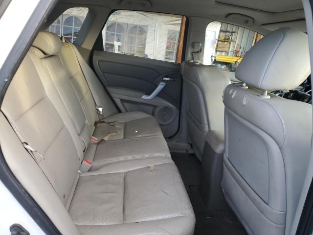 5J8TB18537A004501 - 2007 ACURA RDX TECHNOLOGY თეთრი ფოტო 10