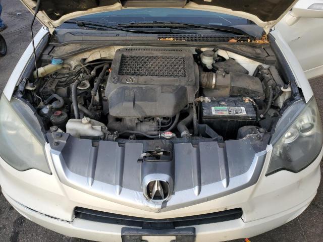 5J8TB18537A004501 - 2007 ACURA RDX TECHNOLOGY თეთრი ფოტო 11
