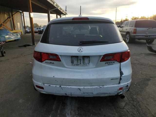 5J8TB18537A004501 - 2007 ACURA RDX TECHNOLOGY თეთრი ფოტო 6