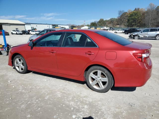 4T1BF1FK3DU680119 - 2013 TOYOTA CAMRY L RED photo 2
