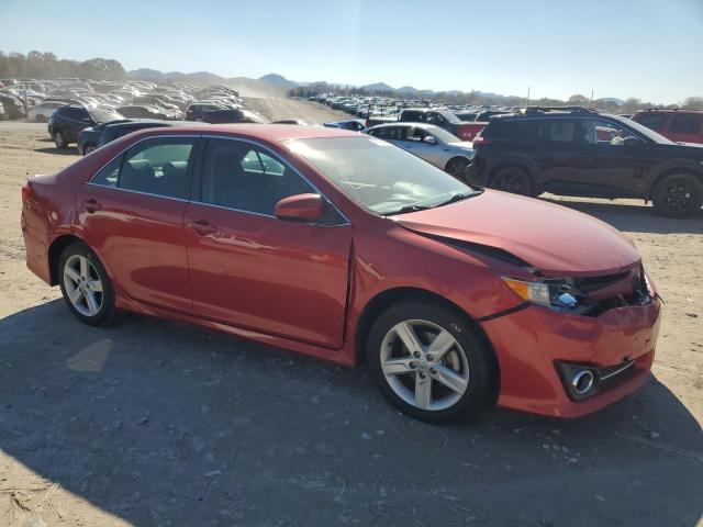 4T1BF1FK3DU680119 - 2013 TOYOTA CAMRY L RED photo 4