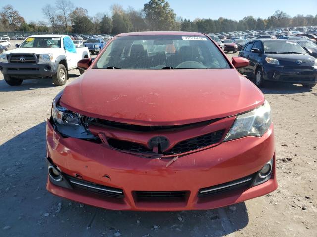 4T1BF1FK3DU680119 - 2013 TOYOTA CAMRY L RED photo 5