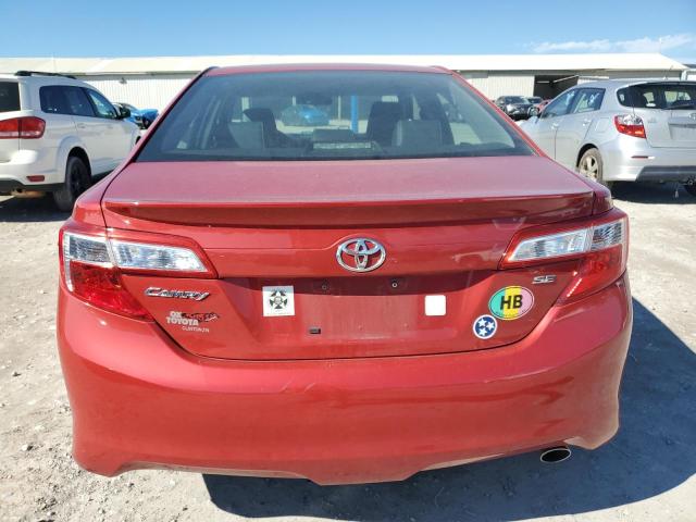 4T1BF1FK3DU680119 - 2013 TOYOTA CAMRY L RED photo 6