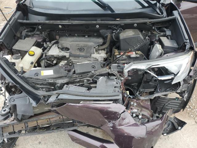 2T3BFREV8HW603284 - 2017 TOYOTA RAV4 LE ბურგუნდია ფოტო 12