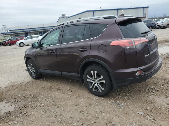 2T3BFREV8HW603284 - 2017 TOYOTA RAV4 LE ბურგუნდია ფოტო 2
