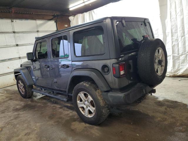 1C4HJXDN6KW634735 - 2019 JEEP WRANGLER U SPORT فحمي صورة 2