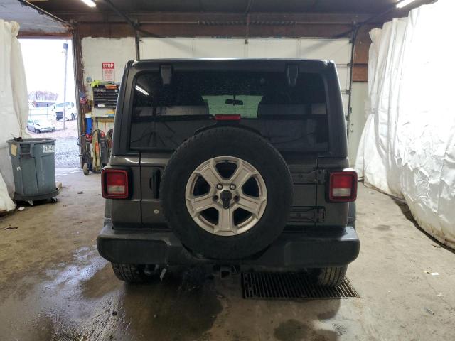 1C4HJXDN6KW634735 - 2019 JEEP WRANGLER U SPORT فحمي صورة 6