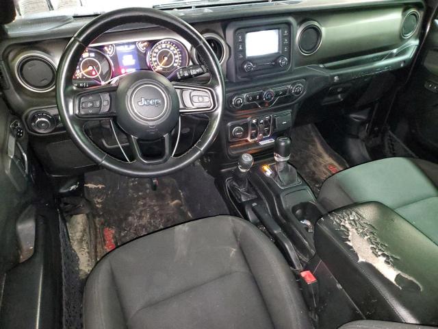 1C4HJXDN6KW634735 - 2019 JEEP WRANGLER U SPORT فحمي صورة 8