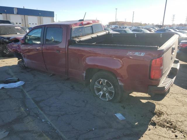 1GCPTDE11K1204768 - 2019 CHEVROLET COLORADO Z71 RED photo 2