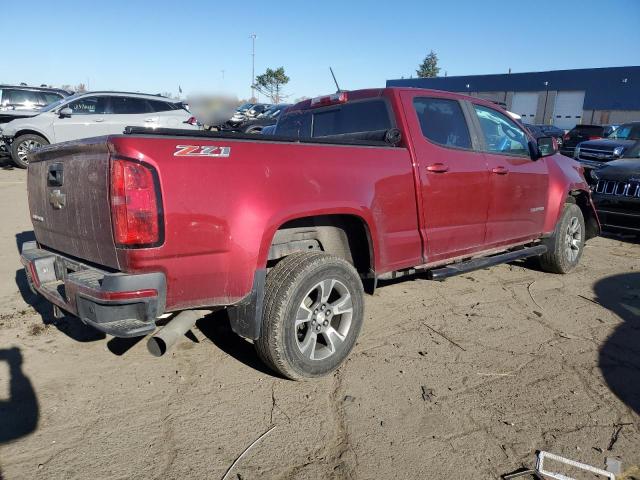 1GCPTDE11K1204768 - 2019 CHEVROLET COLORADO Z71 RED photo 3