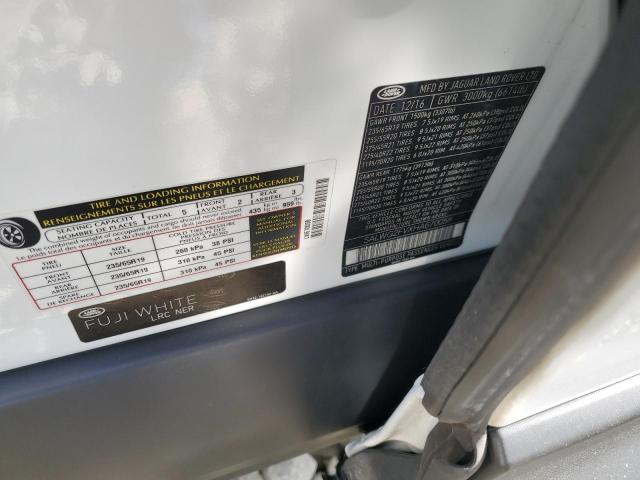 SALWG2FVXHA670058 - 2017 LAND ROVER RANGE ROVE SE WHITE photo 13