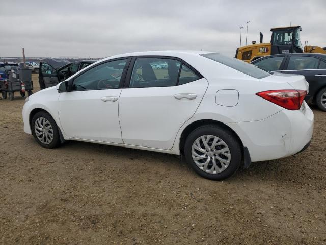 2T1BURHE2JC111268 - 2018 TOYOTA COROLLA L WHITE photo 2