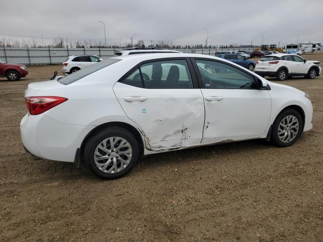 2T1BURHE2JC111268 - 2018 TOYOTA COROLLA L WHITE photo 3
