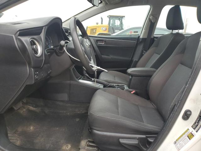 2T1BURHE2JC111268 - 2018 TOYOTA COROLLA L WHITE photo 7