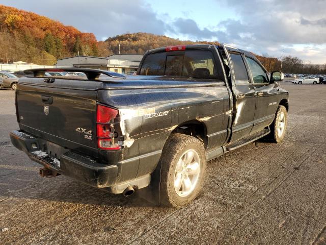 1D7HU18D05J528763 - 2005 DODGE RAM 1500 ST BLACK photo 3