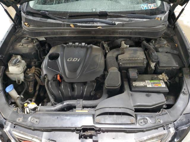 5NPEC4AC5DH669757 - 2013 HYUNDAI SONATA SE BLACK photo 11