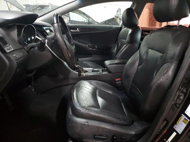 5NPEC4AC5DH669757 - 2013 HYUNDAI SONATA SE BLACK photo 7