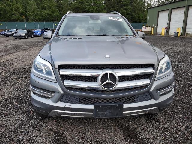 4JGDF7CEXEA327454 - 2014 MERCEDES-BENZ GL 450 4MATIC SILVER photo 5