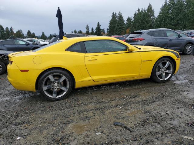 2G1FC1E39C9134857 - 2012 CHEVROLET CAMARO LT ყვითელი ფოტო 3