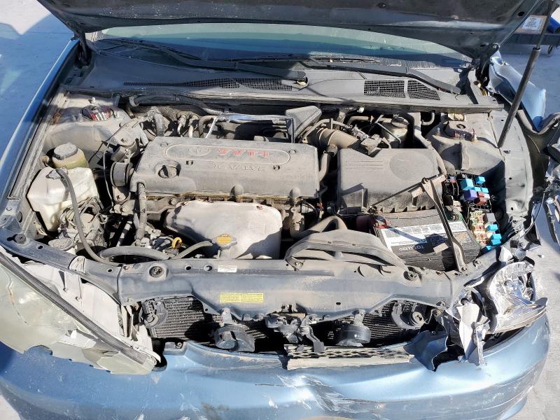 4T1BE30K14U837802 - 2004 TOYOTA CAMRY LE BLUE photo 11