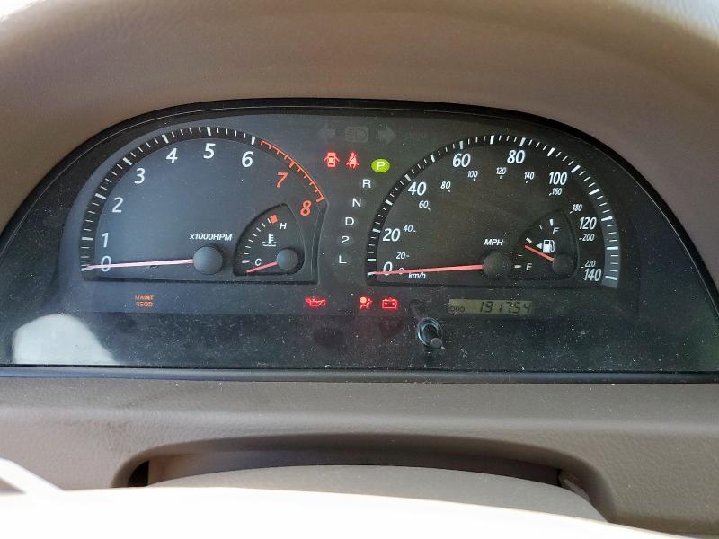 4T1BE30K14U837802 - 2004 TOYOTA CAMRY LE BLUE photo 9