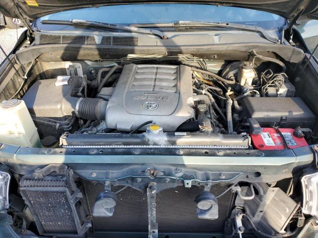 5TFRV54117X021434 - 2007 TOYOTA TUNDRA DOUBLE CAB SR5 GREEN photo 11