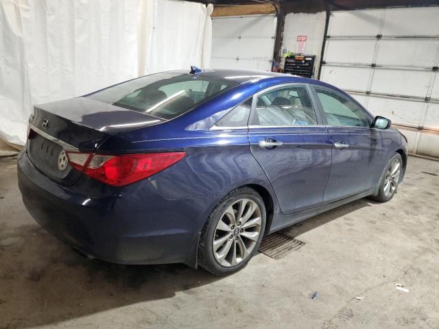 5NPEC4ACXDH594540 - 2013 HYUNDAI SONATA SE ლურჯი ფოტო 3