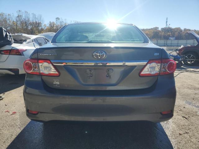 2T1BU4EE2DC001610 - 2013 TOYOTA COROLLA BASE Gris photo 6